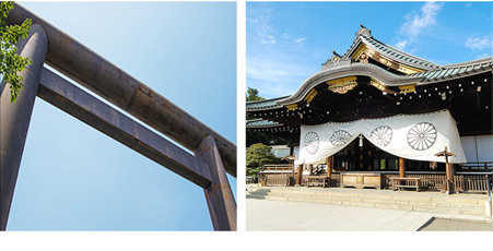 靖国神社の写真